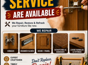 Furniture Repairing Service in Wani | WoodSutra Interiors